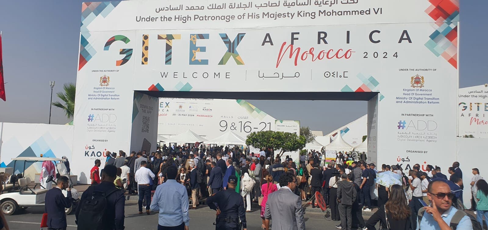 GITEX Africa overview from above